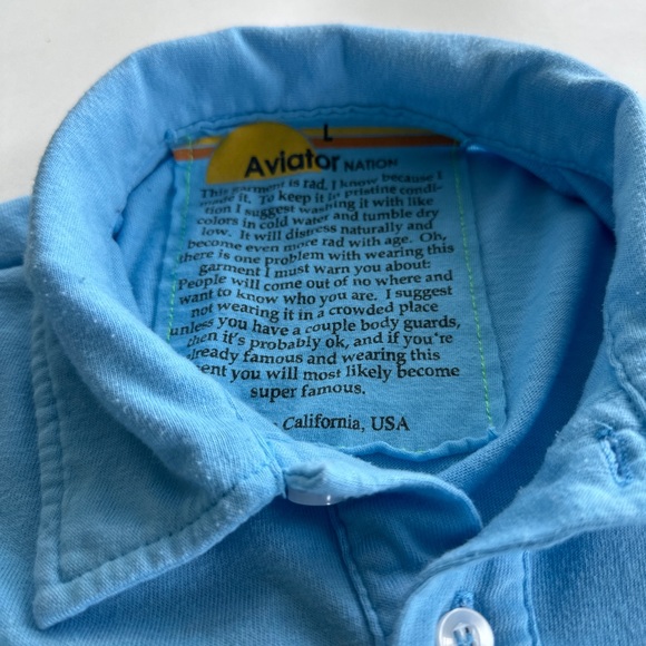 Aviator Nation Polo-Sky - Picture 2 of 9